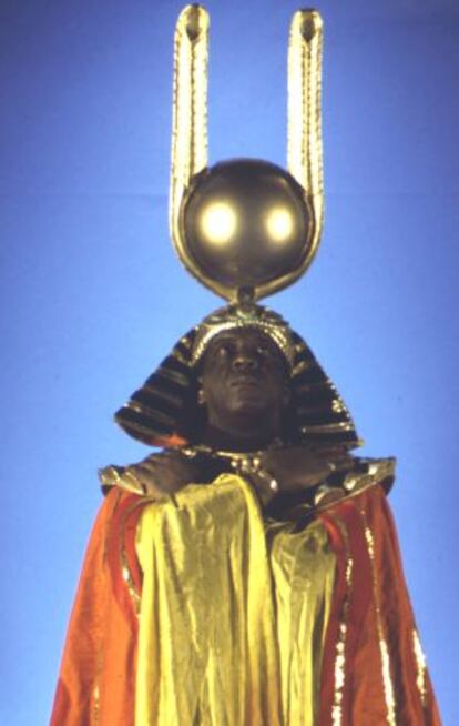 Sun Ra, en los tiempos de 'Space is the place'.
