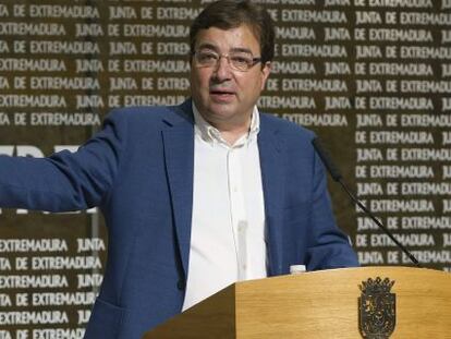 El presidente de la Junta de Extremadura, Guillermo Fern&aacute;ndez Vara. EFE/Archivo
