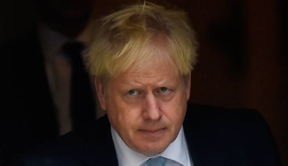 El primer ministro británico, Boris Johnson, el pasado día 3 de octubre en Downing Street.