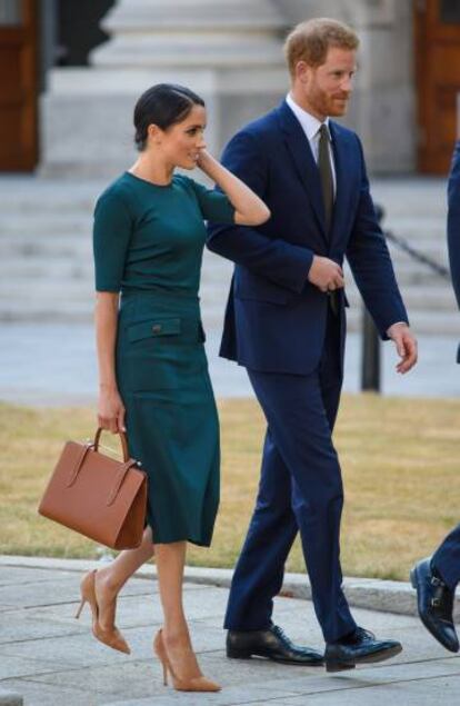 Enrique y Meghan durante su visita oficial a Dublín, Irlanda, el pasado 10 de julio de 2018.