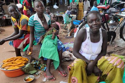 Mercado de Yambio, Sudán del Sur.