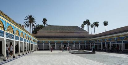 El Palacio Bahía en Marrakech,