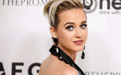 La cantante Katy Perry en 2017 en Los Ángeles.