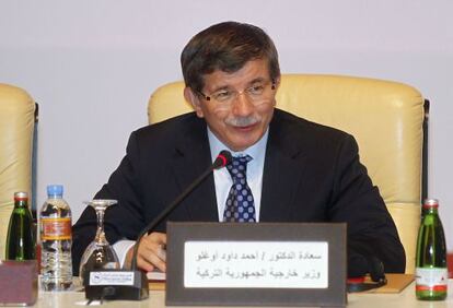 Ahmet Davutoglu, ministro turco de Exteriores.