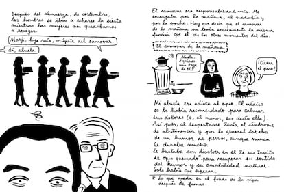 Interior of 'Bordados', by Marjane Satrapi, published by Reservoir Books.