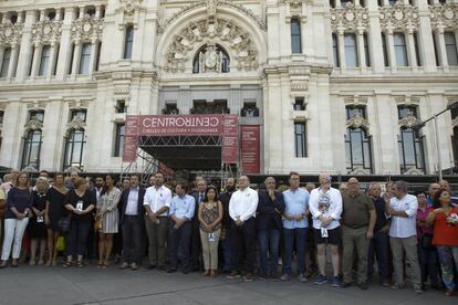 El Ayuntamiento de Madrid homenajea a las víctimas del atentado de Barcelona