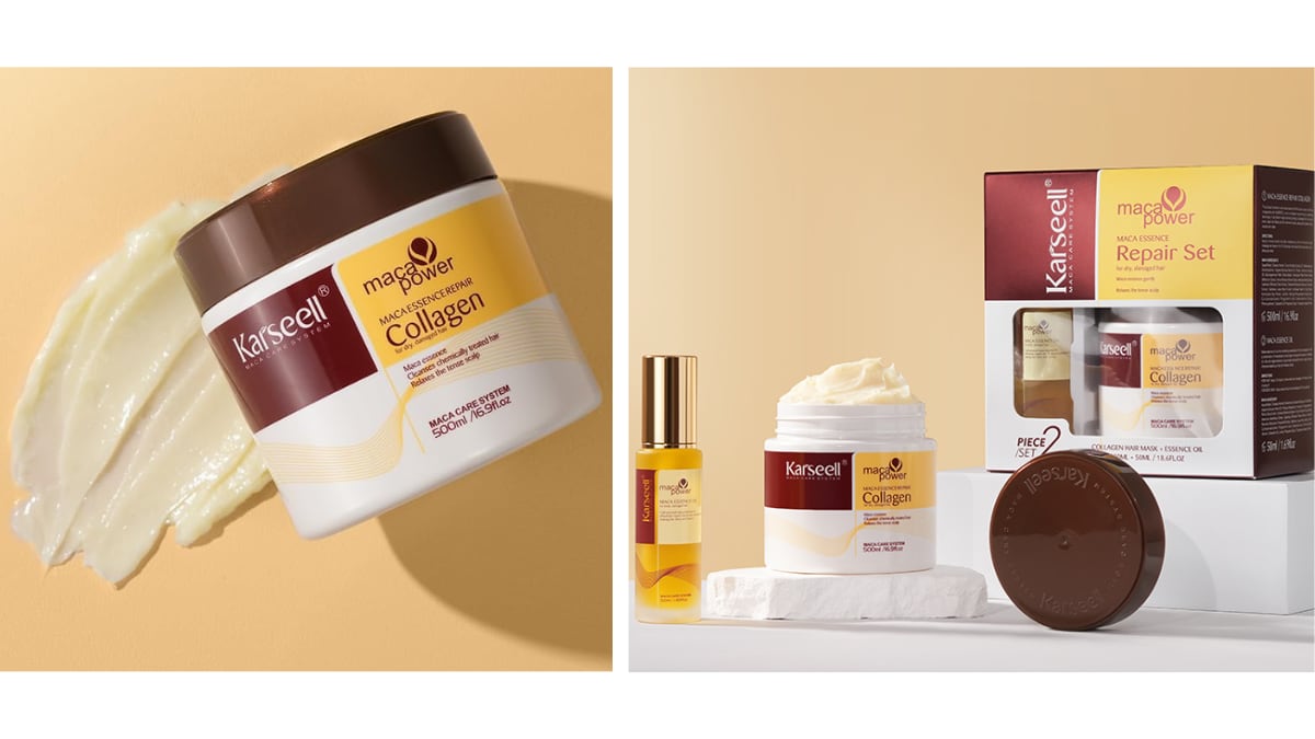 Este set contiene mascarilla y aceite.