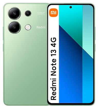 Movil redmi sobre fondo blanco