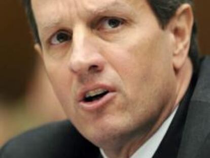 El secretario del Tesoro de EE UU, Timothy Geithner.