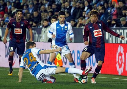 El Leganés se enfrenta al Eibar en la jornada 23 de la Liga Santander