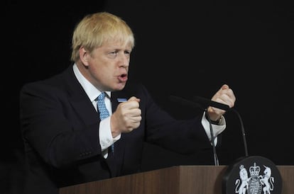 El primer ministro británico, Boris Johson.