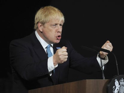 El primer ministro británico, Boris Johson.