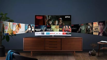 Televisor de la compañía coreana Samsung