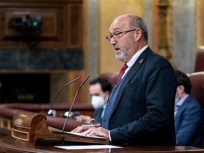 El exdiputado del PSOE en el Congreso, Juan Bernardo Fuentes