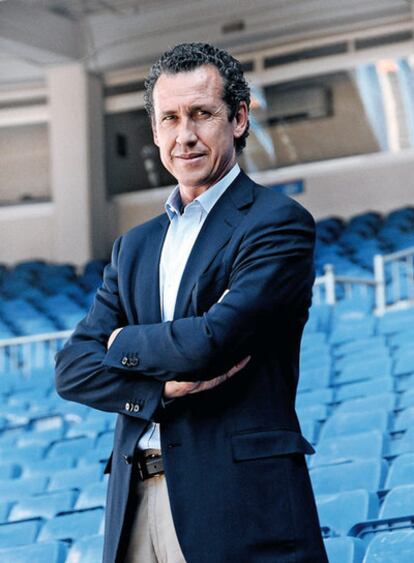 Jorge Valdano, director general del Real Madrid