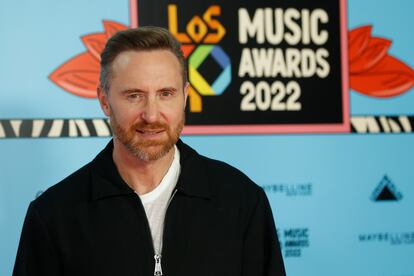 El DJ francés David Guetta, con dos nominaciones.