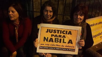 Manifestación para pedir justicia por el caso.