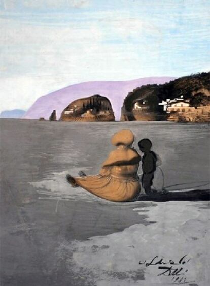 'Adolescencia', el cuadro de Dalí robado este viernes.