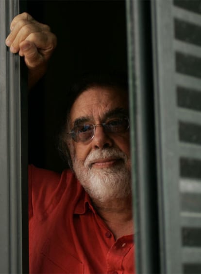 El director Francis Ford Coppola, en Buenos Aires.