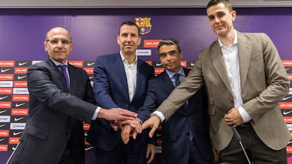 Bladé, Nacho Rodríguez, Soler y Rodrigo de la Fuente.