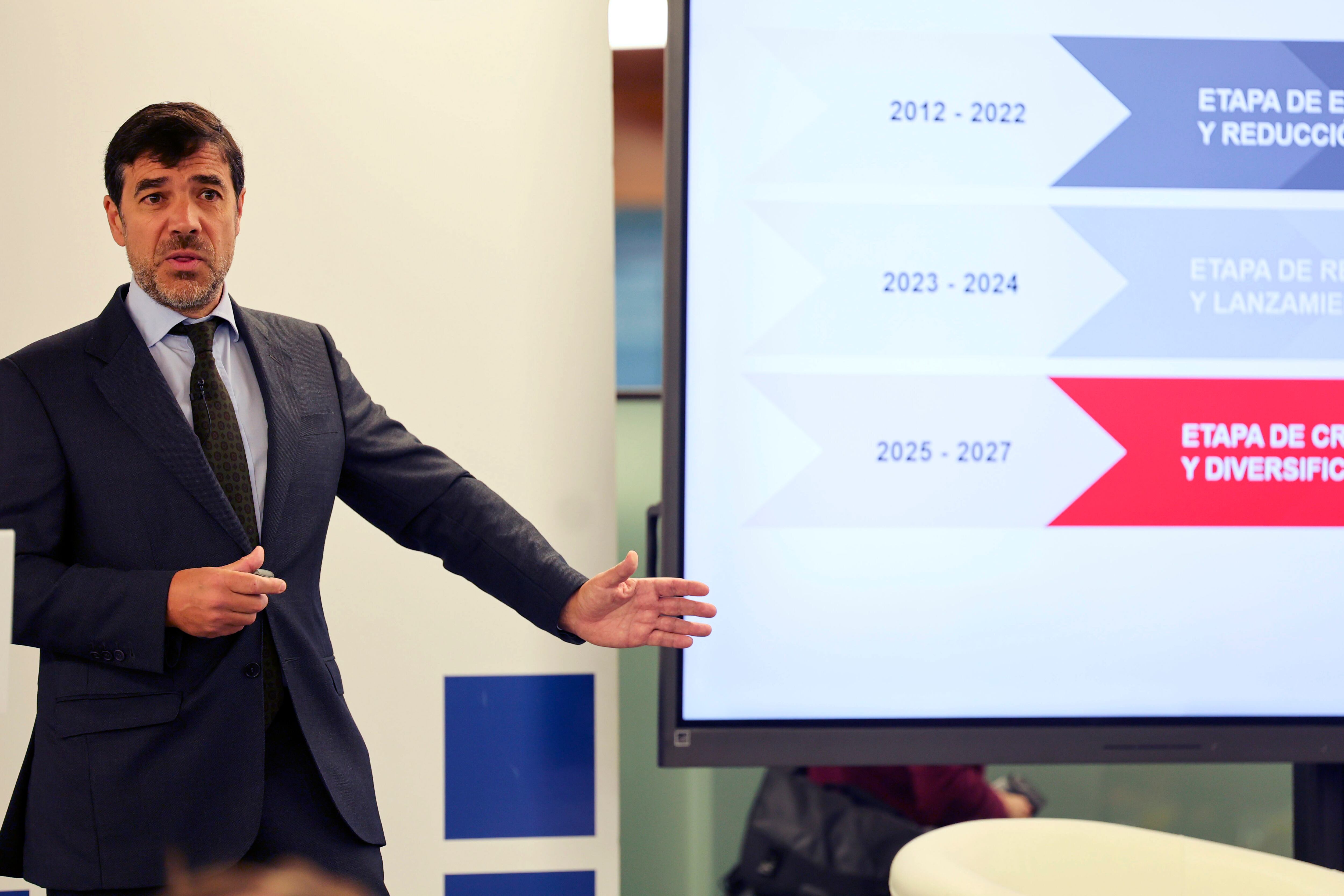 Kutxabank no se retrae por la guerra y revisa al alza los objetivos del plan a 2027