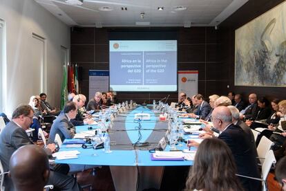 África y sus perspectivas fueron el motivo de la conferencia internacional organizada por el Real Instituto Elcano en Madrid.