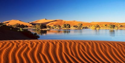 Sossusvlei, un salar en el desierto de Namibia.