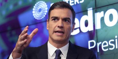 Pedro Sánchez, presidente del Gobierno.
