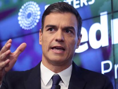 Pedro S&aacute;nchez, presidente del Gobierno.