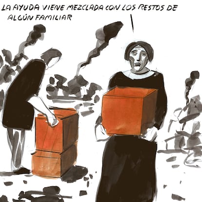 El Roto: ayudas y restos