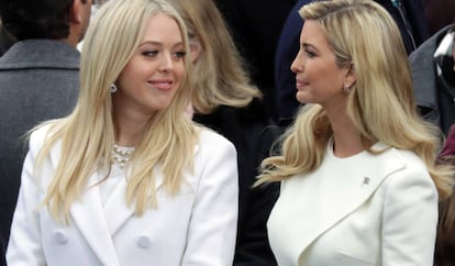 Tiffany Trump e Ivanka Trump, en el Capitolio en Washington D.C