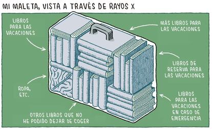 Ilustración de 'En la cocina con Kafka', de Tom Gauld.