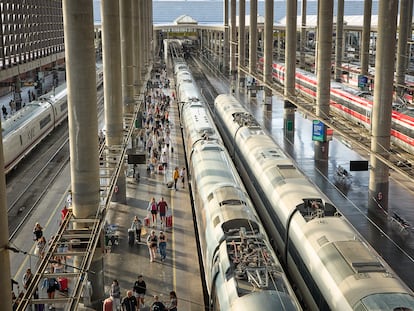 Estación de Atocha-Almudena Grandes de Madrid.