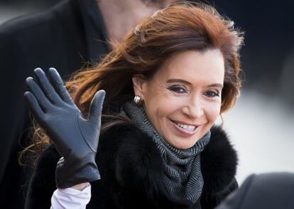 Cristina Fern&aacute;ndez de Kirchner, en abril pasado.