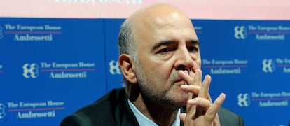 Pierre Moscovici, comisiario europeo de Asuntos Económicos. (Pier Marco Tacca/Getty Images)