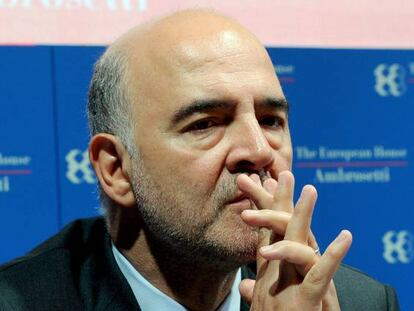 Pierre Moscovici, comisiario europeo de Asuntos Económicos. (Pier Marco Tacca/Getty Images)