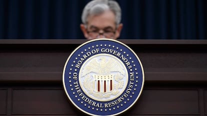 Jerome Powell, presidente de la Reserva Federal.