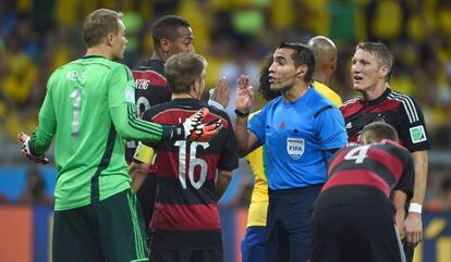 Marco Antonio Rodríguez, en el histórico 1-7 de Alemania a Brasil.