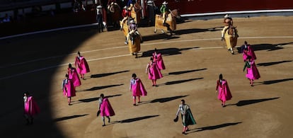 Corrida de toros en Las Ventas.
