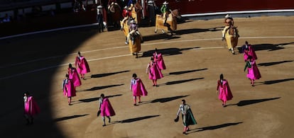 Corrida de toros en Las Ventas.