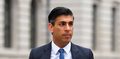 Rishi Sunak, ministro de Finanzas de Reino Unido.