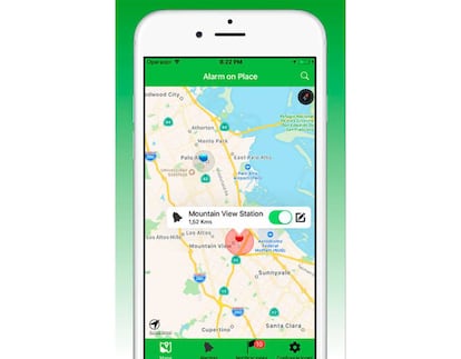 Alarma por ubicación en iOS