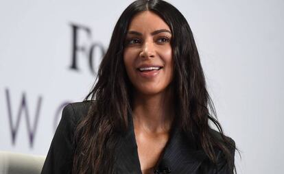 Kim Kardashian, en una charla organizada por Forbes.