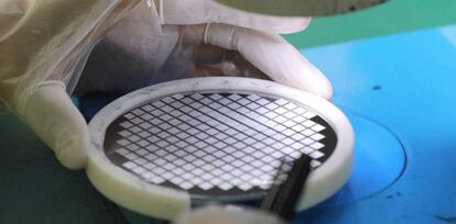 Fabricación de chips.
