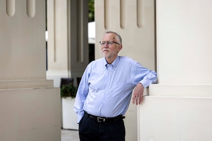 El virólogo Charles Rice, en un hotel de Valencia, el 3 de junio.