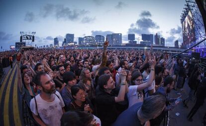 Público en un concierto de la pasada edición del Primavera Sound.