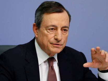 El presidente del BCE, Mario Daghi.