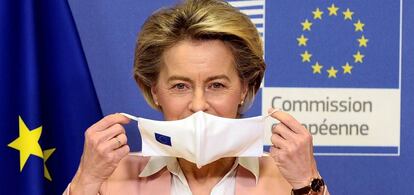 La presidenta de la Comisión, Ursula von der Leyen.
