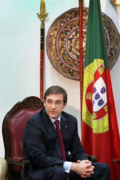 El primer ministro portugu&eacute;s, Pedro Passos Coelho.