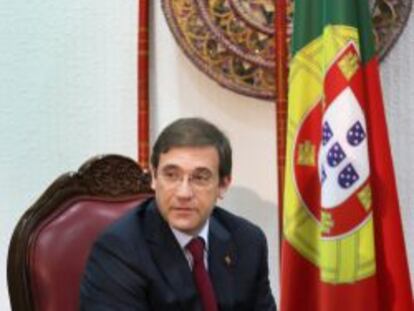 El primer ministro portugu&eacute;s, Pedro Passos Coelho.